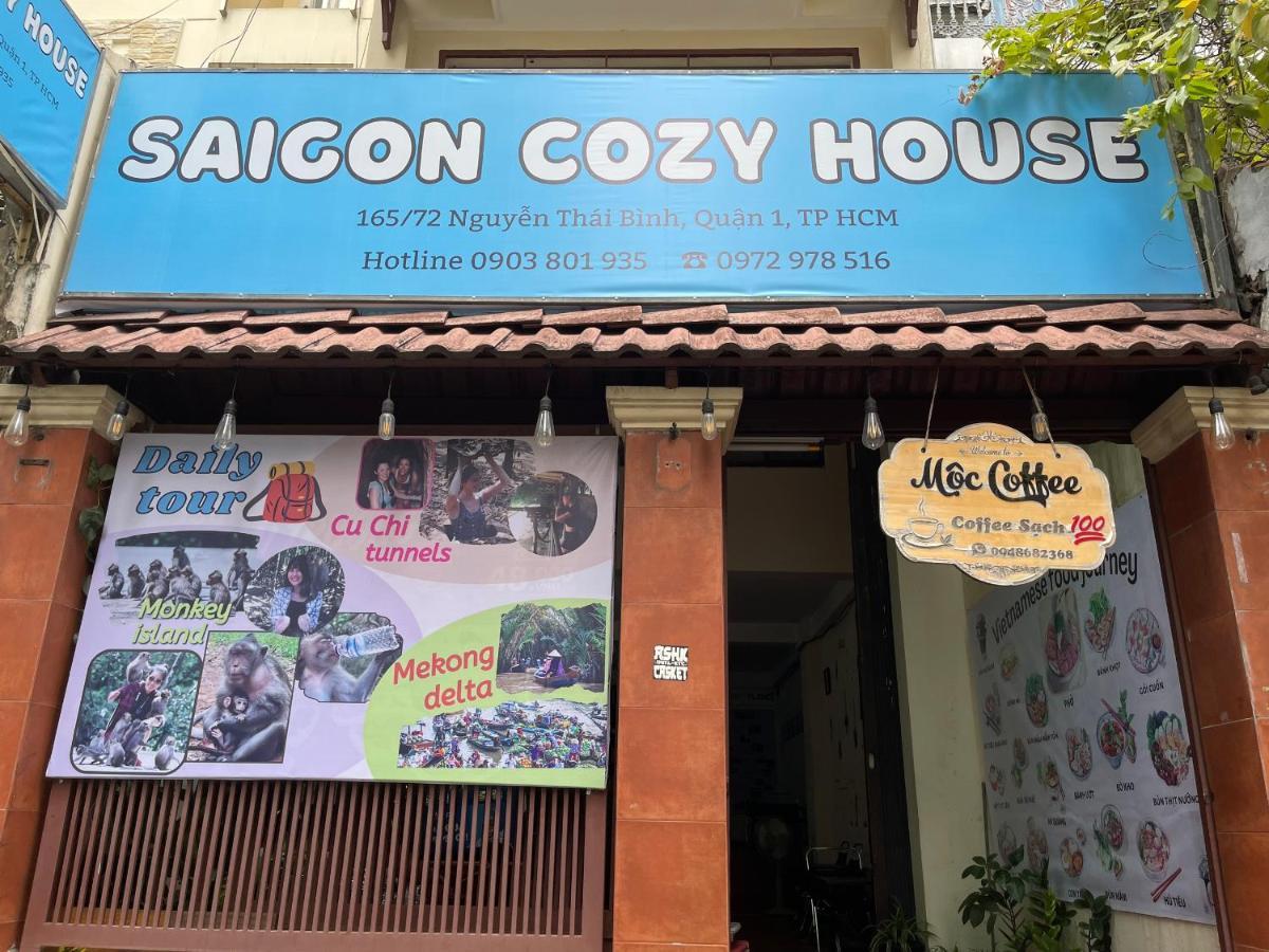 Saigon Cozy House & Coffee Pansiyon Ho Şi Min Dış mekan fotoğraf